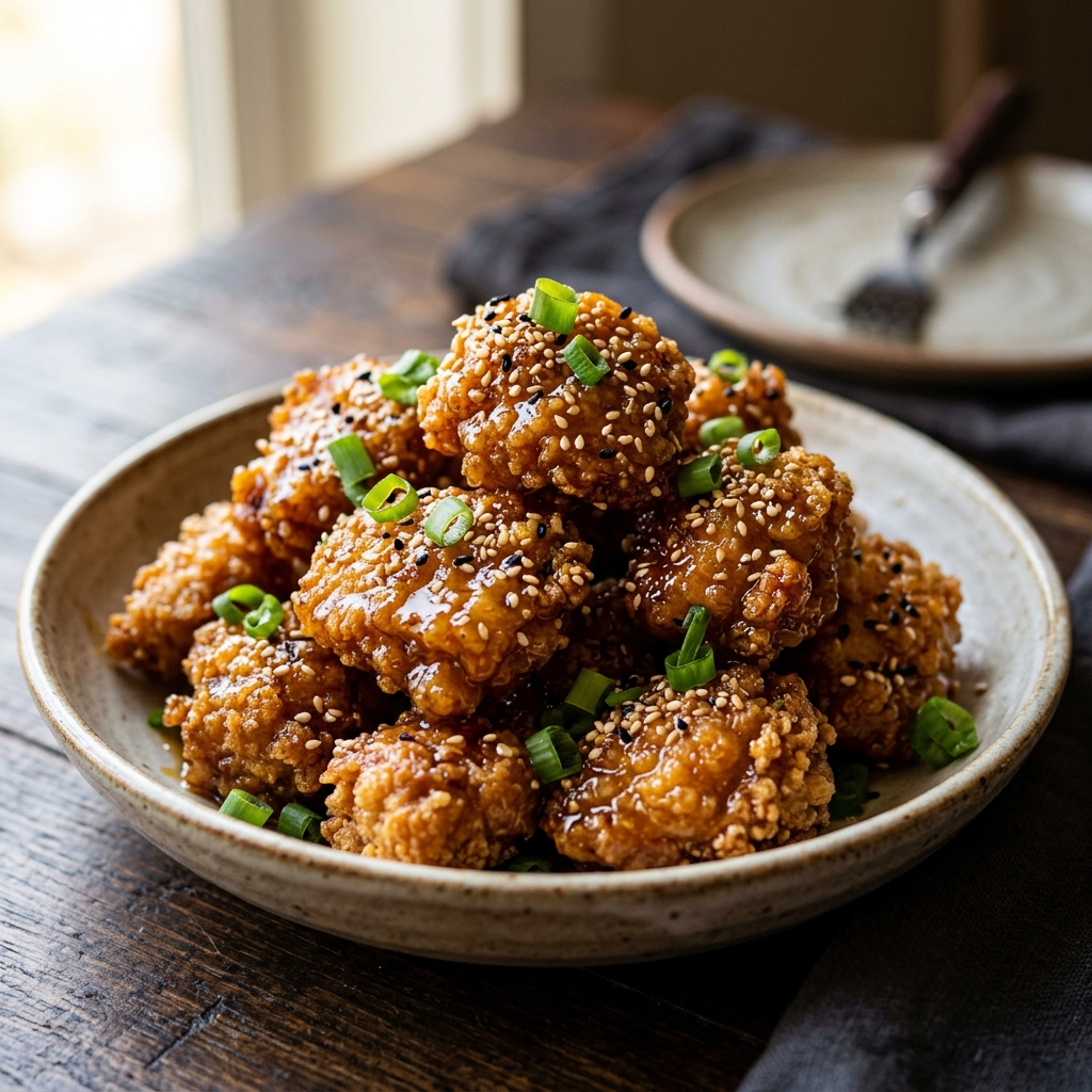 Cover: Besser als beim Chinesen: Das ultimative knusprige Honig-Knobi-Chicken