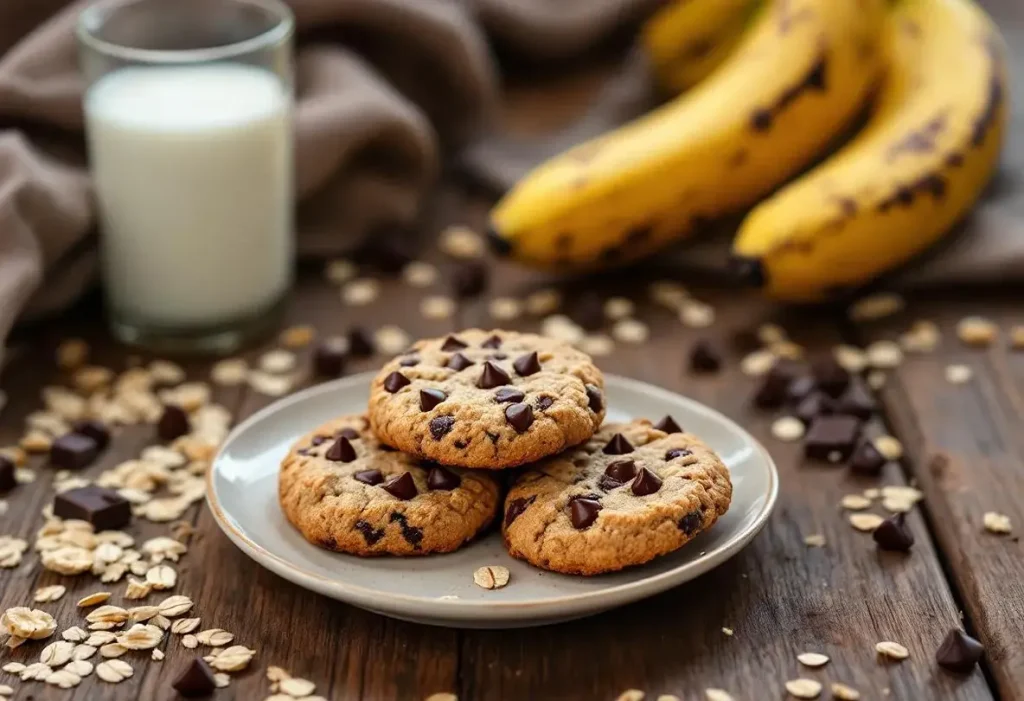 Cookies aux flocons d’avoine : la recette ultra simple, sans beurre ni sucre, avec seulement 3 ingrédients